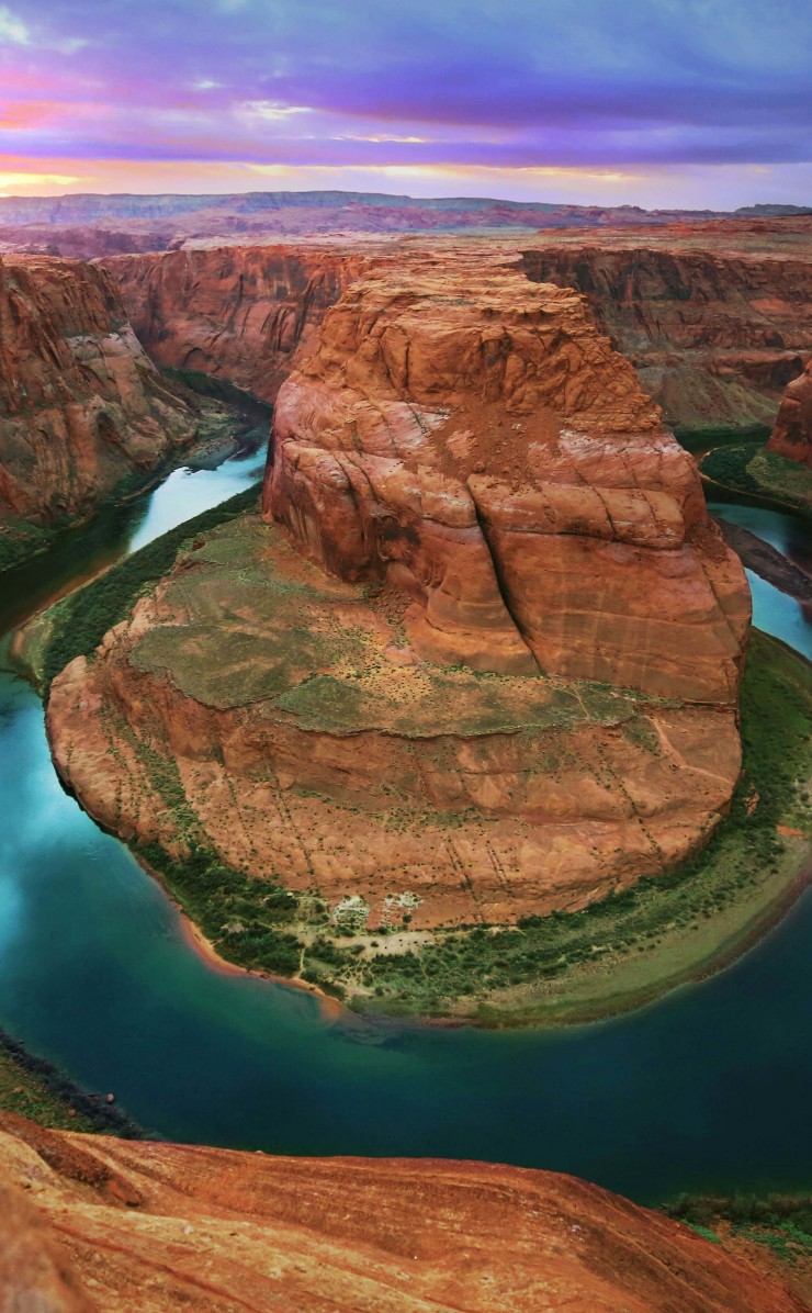 Horseshoe Bend Wallpaper for Apple iPhone 4 / 4s