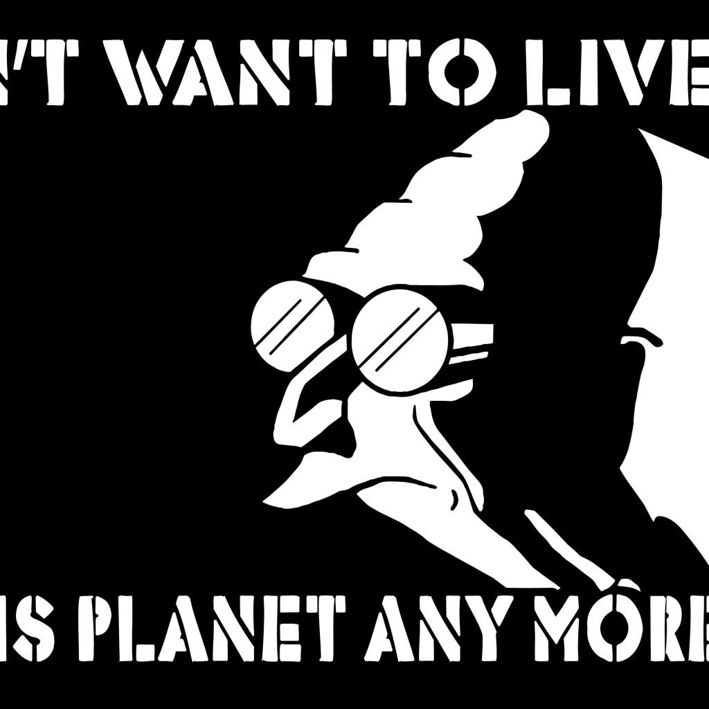 I Don't Want to Live on This Planet Anymore Wallpaper for Apple iPad
