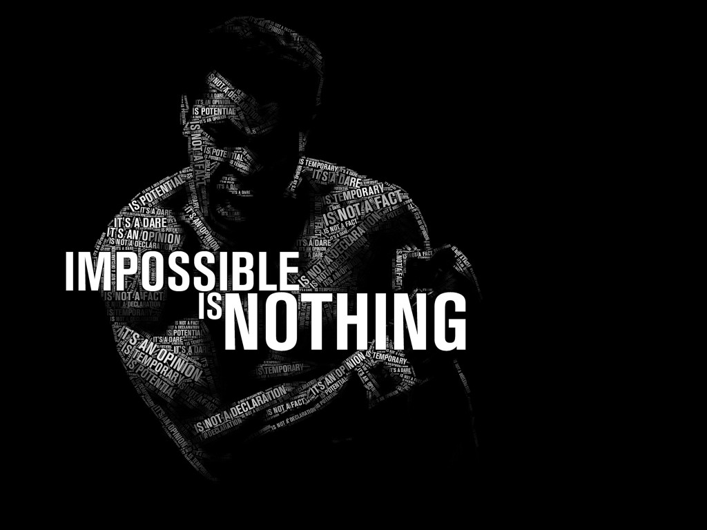 Impossible Is Nothing - Muhammad Ali Wallpaper for Desktop 1024x768