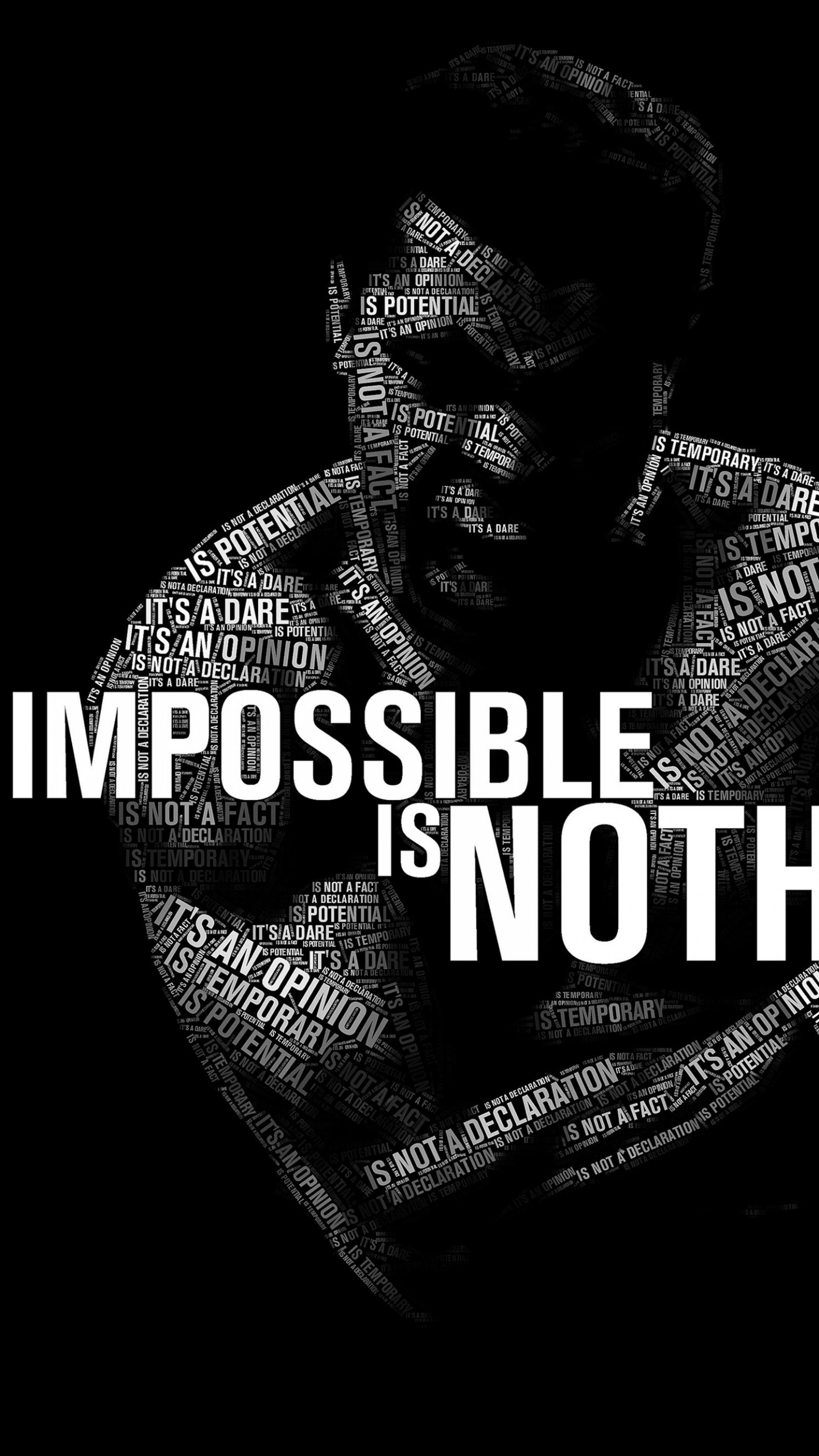 Impossible Is Nothing - Muhammad Ali Wallpaper for SAMSUNG Galaxy Note 4
