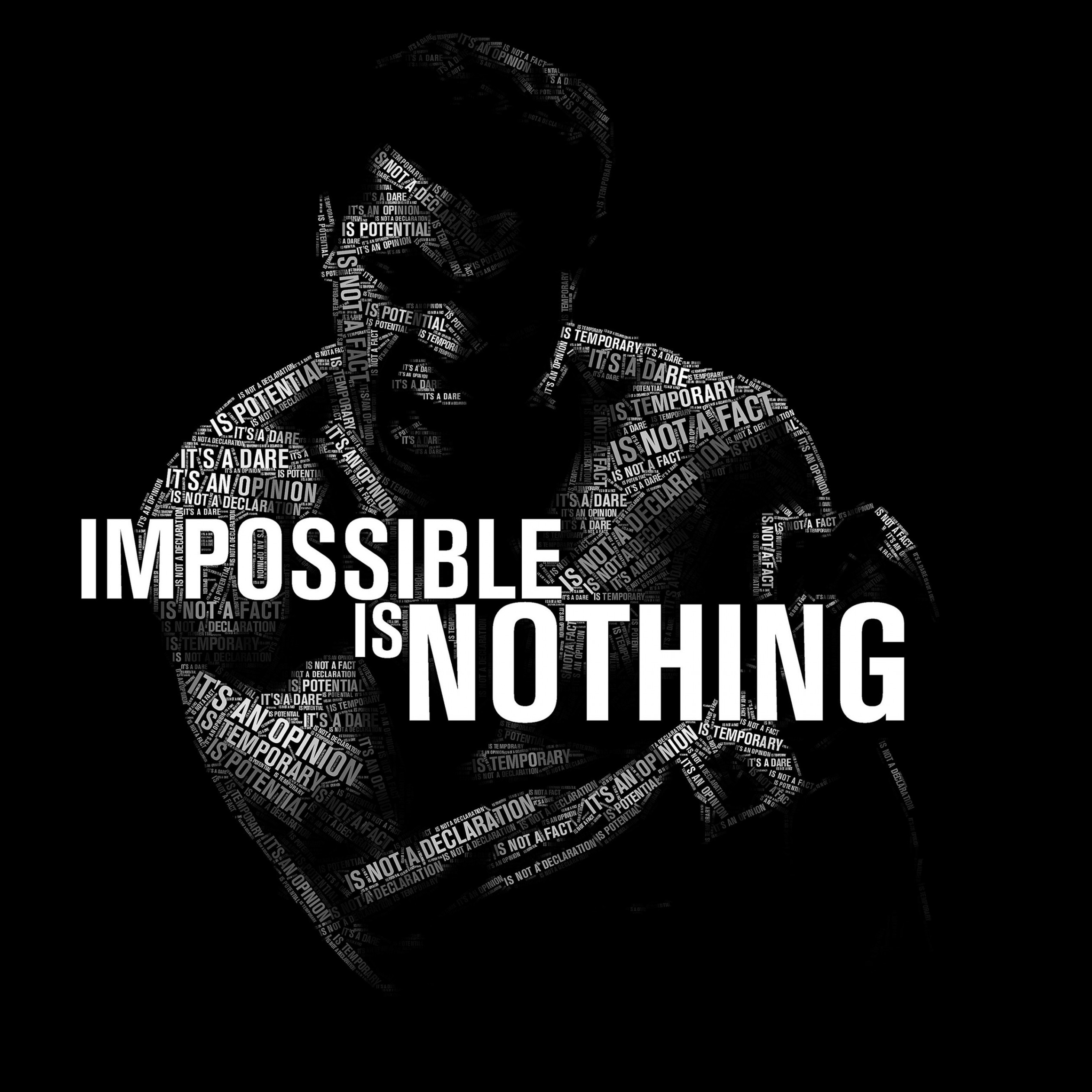 Impossible Is Nothing Muhammad Ali HD wallpaper for iPad