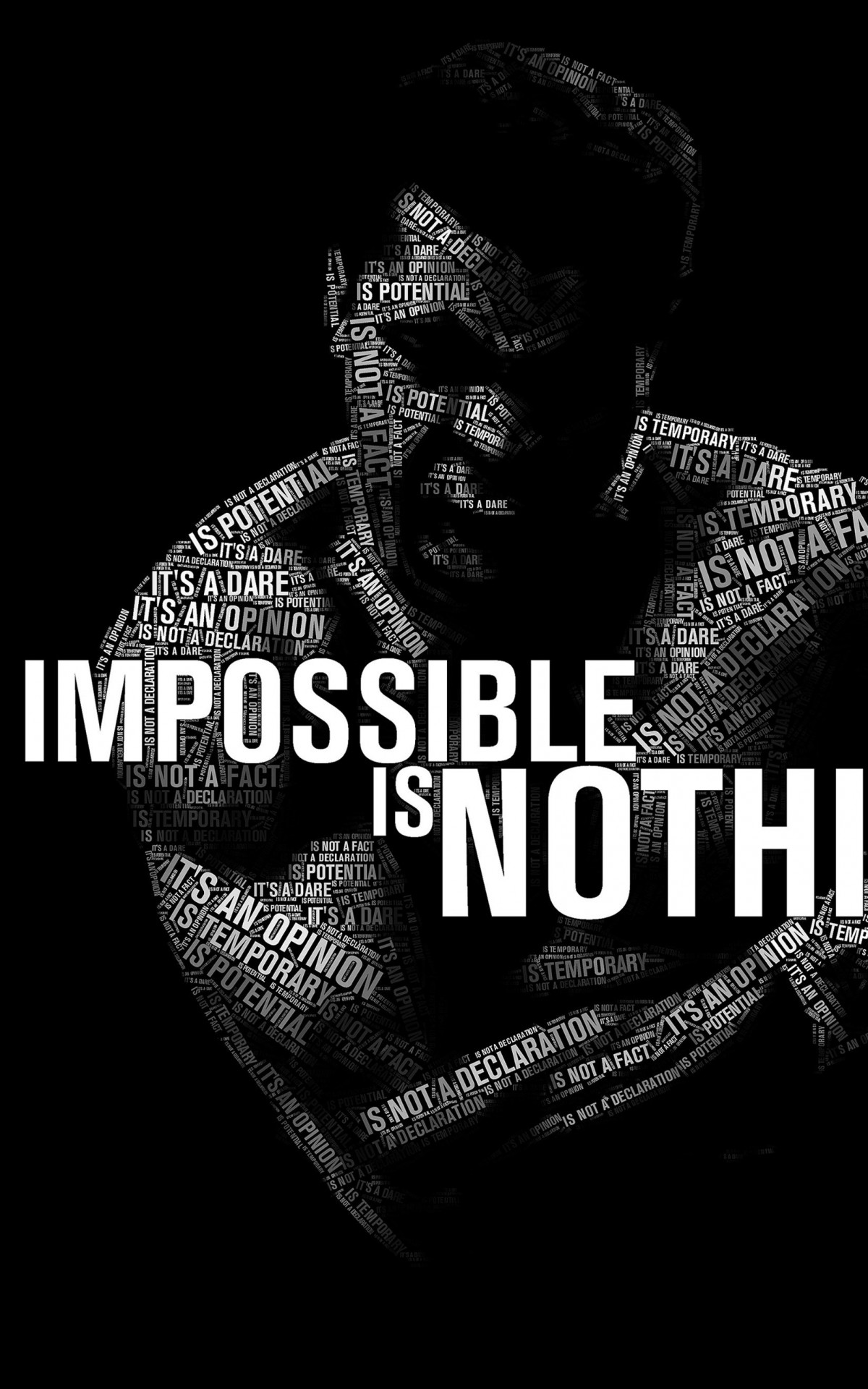Impossible Is Nothing - Muhammad Ali Wallpaper for Amazon Kindle Fire HDX