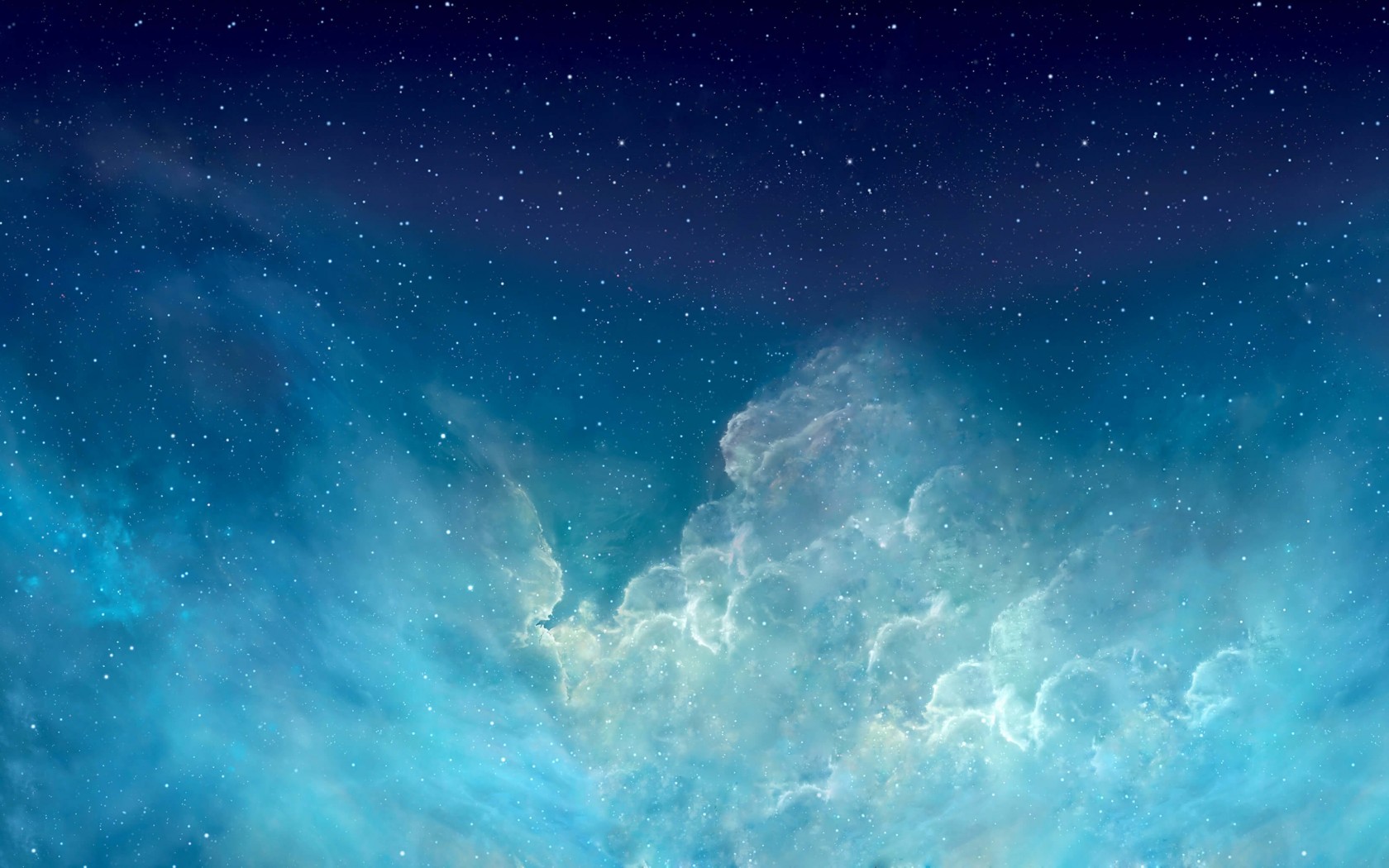 iOS Nebula Wallpaper for Desktop 1680x1050