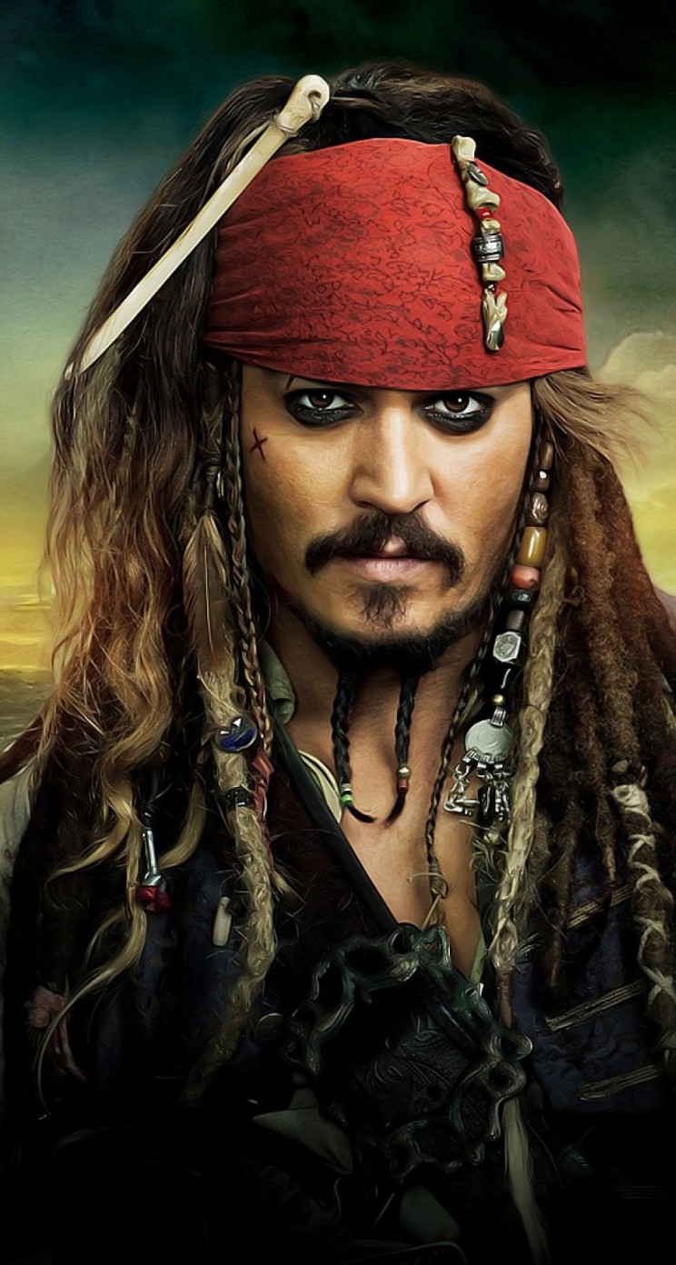Jack Sparrow - Pirates Of The Caribbean Wallpaper for Apple iPhone 5 / 5s