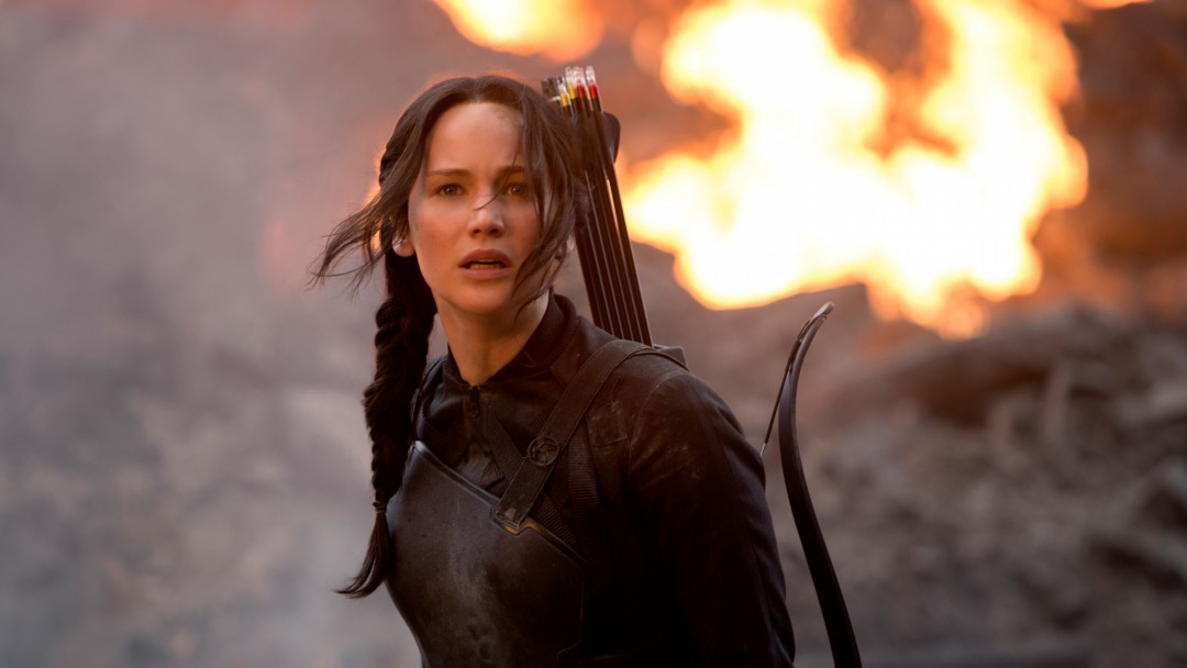 Jennifer Lawrence in The Hunger Games Wallpaper for Social Media Google Plus Cover