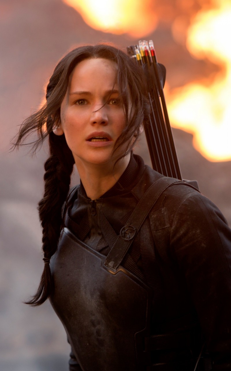 Jennifer Lawrence in The Hunger Games Wallpaper for Amazon Kindle Fire HD