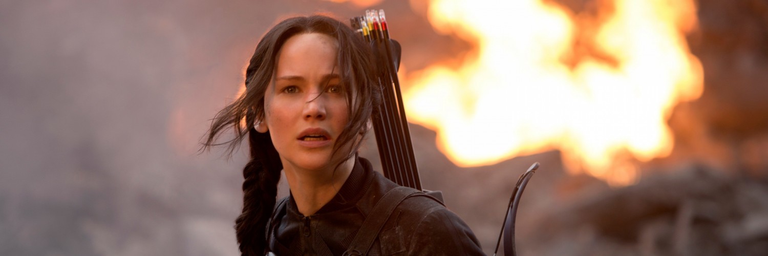 Jennifer Lawrence in The Hunger Games Wallpaper for Social Media Twitter Header