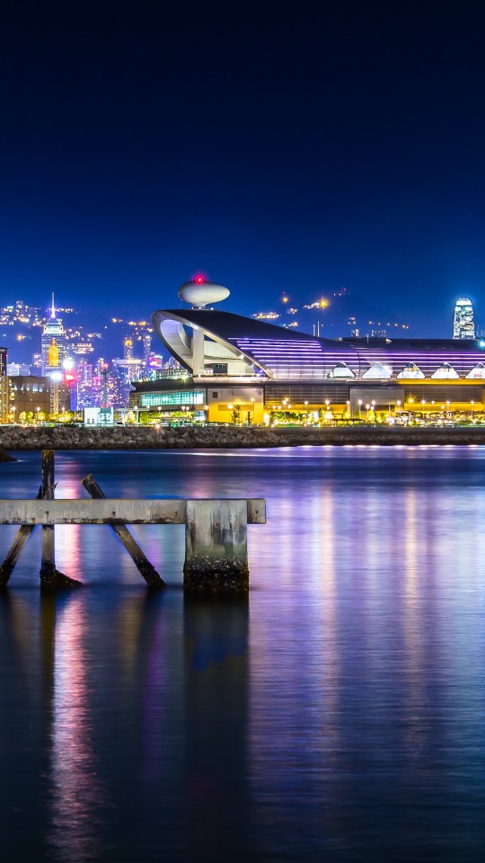 Kai Tak Cruise Terminal, Hong Kong Wallpaper for SAMSUNG Galaxy S4 Mini
