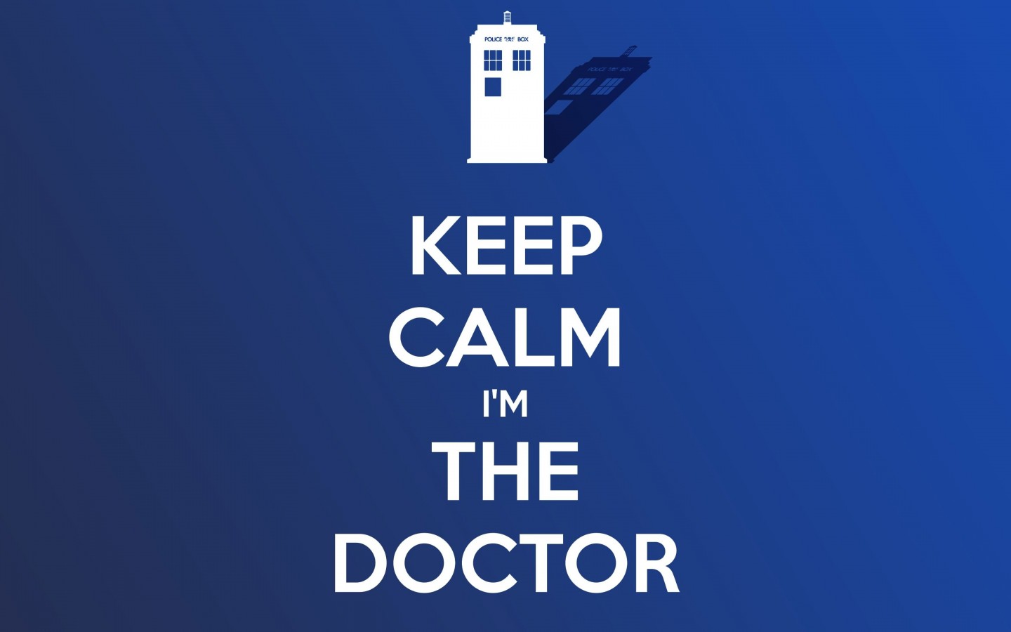 Keep Calm Im The Doctor Wallpaper for Desktop 1440x900