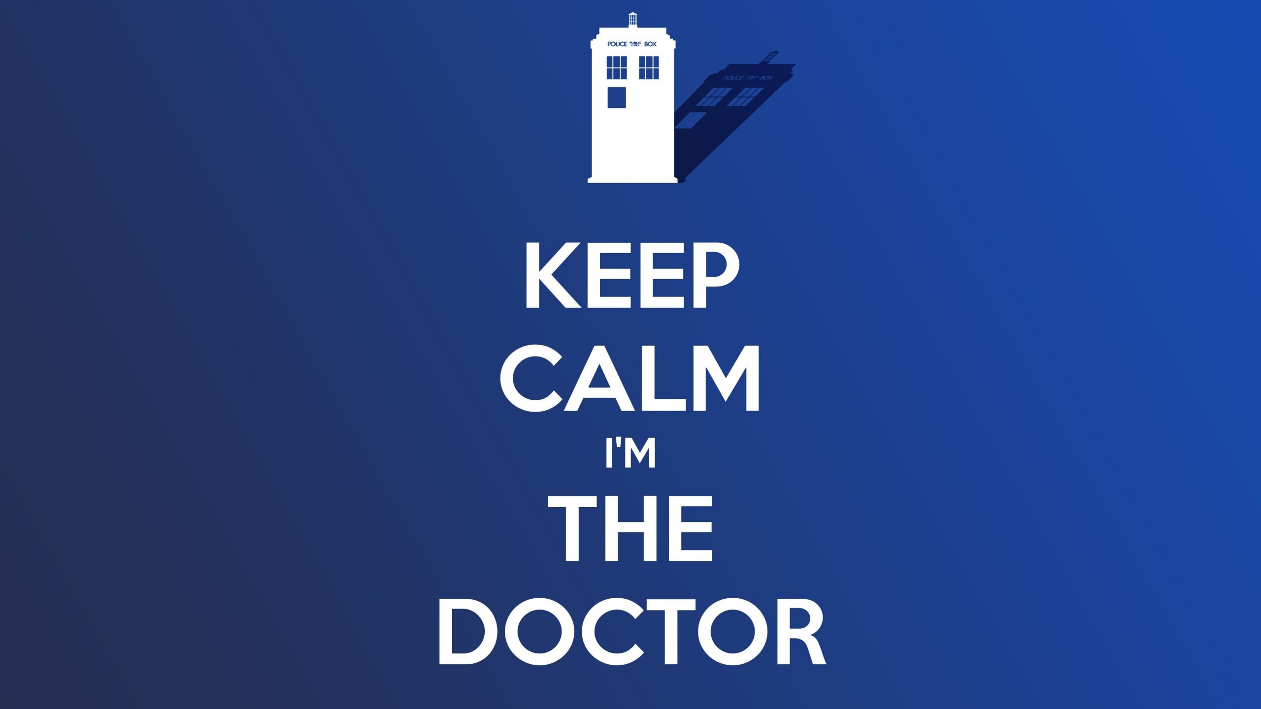 Keep Calm Im The Doctor Wallpaper for Desktop 2560x1440