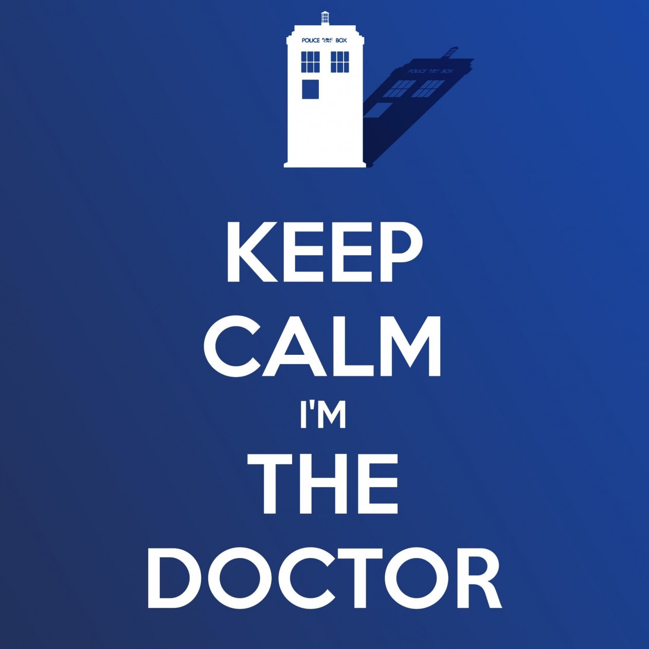 Keep Calm Im The Doctor Wallpaper for Apple iPad mini