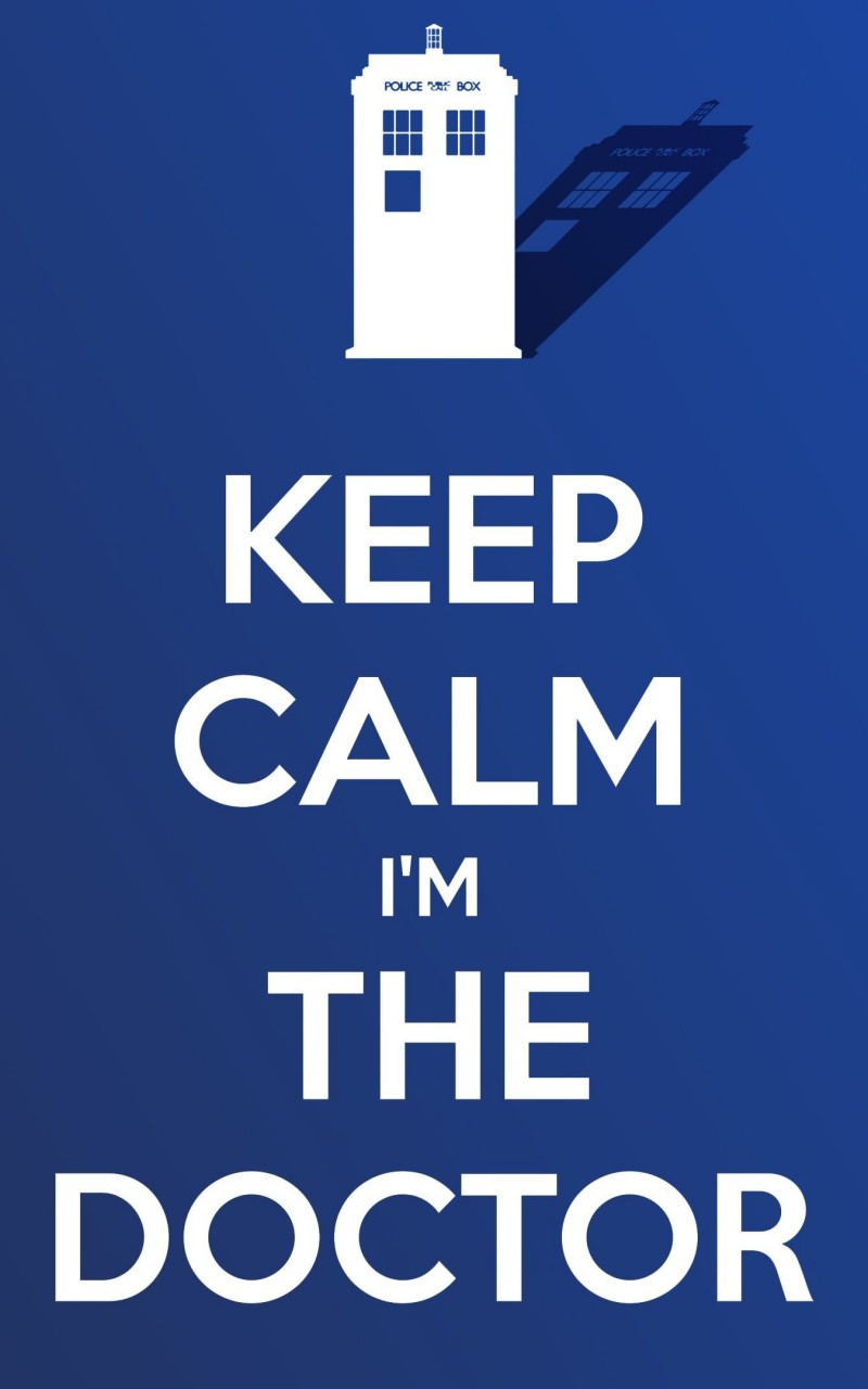 Keep Calm Im The Doctor Wallpaper for Amazon Kindle Fire HD