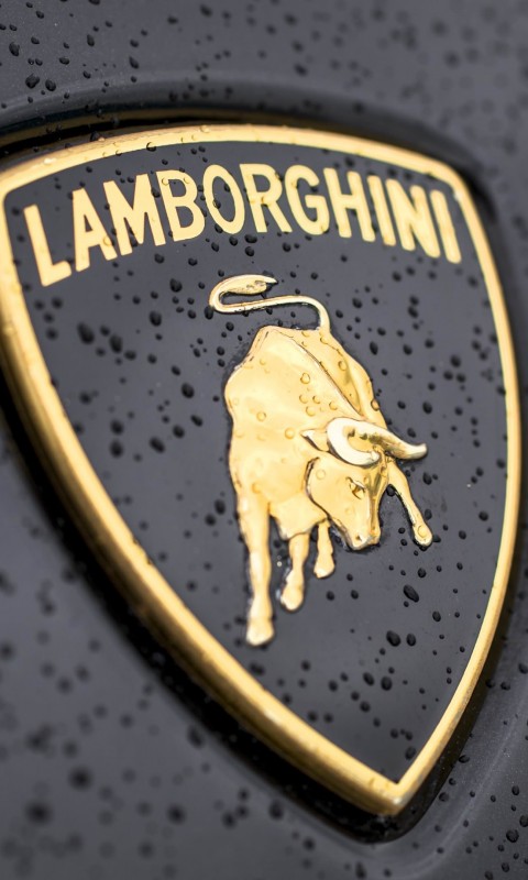 Lamborghini Logo Wallpaper for HTC Desire HD