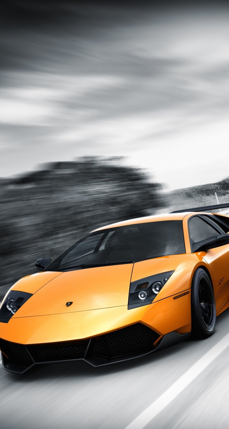 Lamborghini Murcielago LP670 Wallpaper for Apple iPhone 5 / 5s