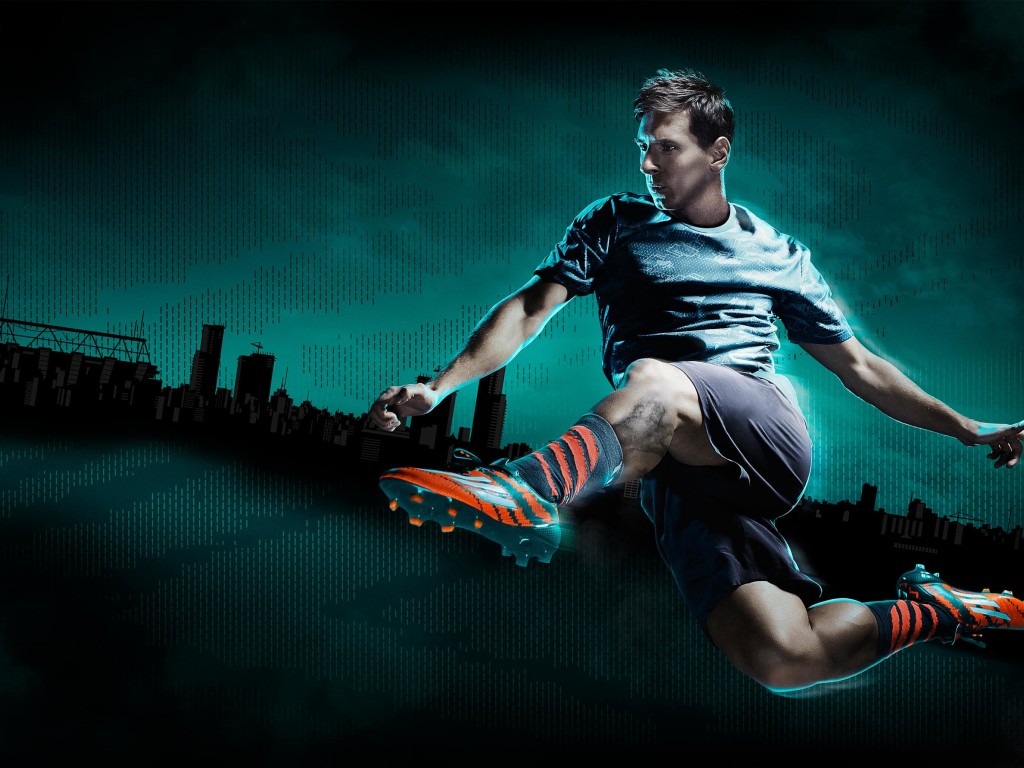 Lionel Messi Adidas Commercial Wallpaper for Desktop 1024x768
