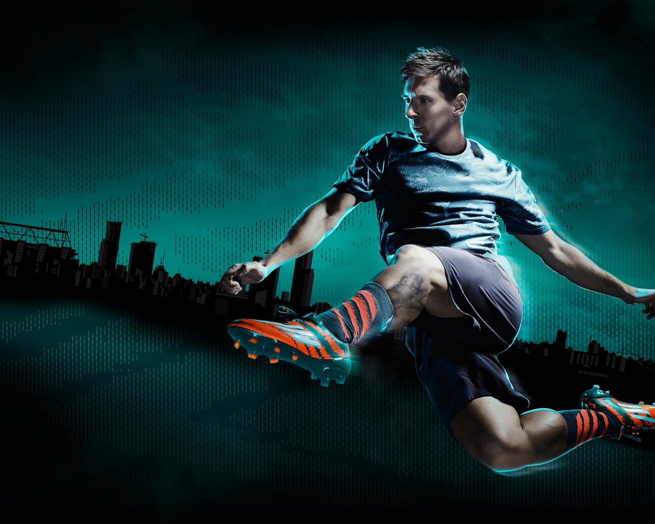 Lionel Messi Adidas Commercial Wallpaper for Desktop 1280x1024