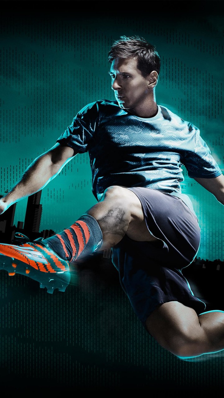 Lionel Messi Adidas Commercial Wallpaper for HTC One mini