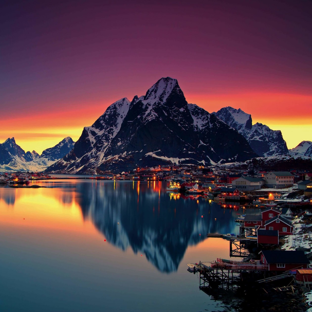 Lofoten Islands, Norway Wallpaper for Apple iPad mini