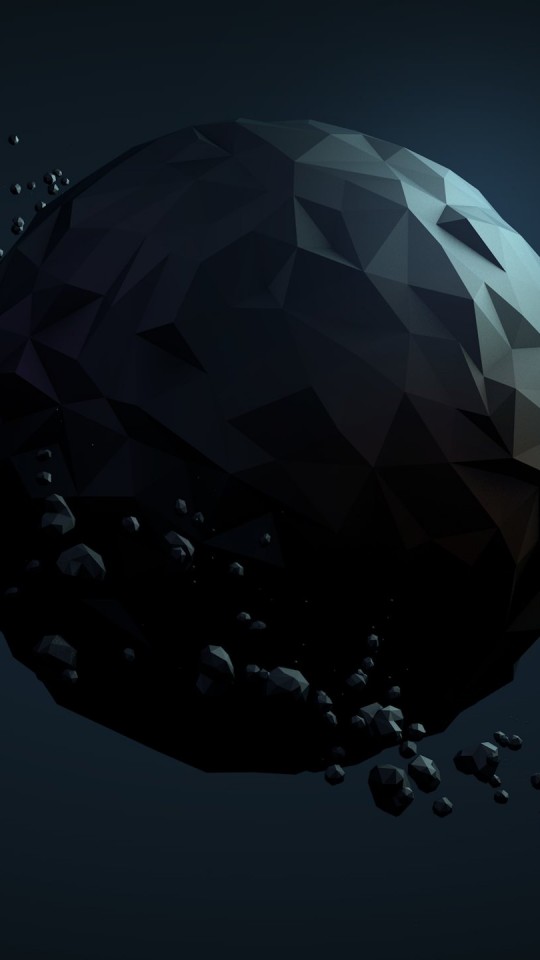 Low Poly Planet Wallpaper for LG G2 mini