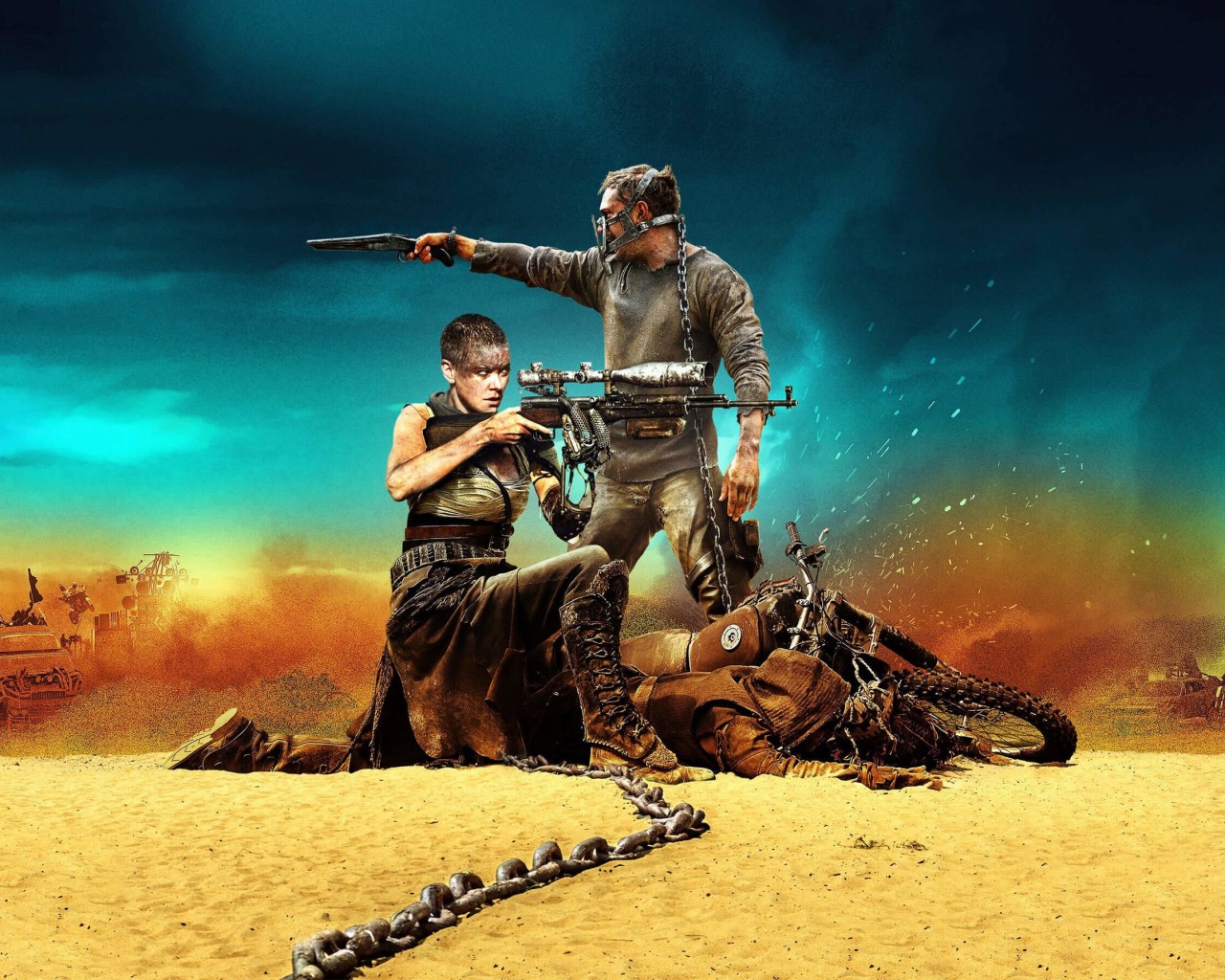 Mad Max: Fury Road Movie (2015) Wallpaper for Desktop 1280x1024
