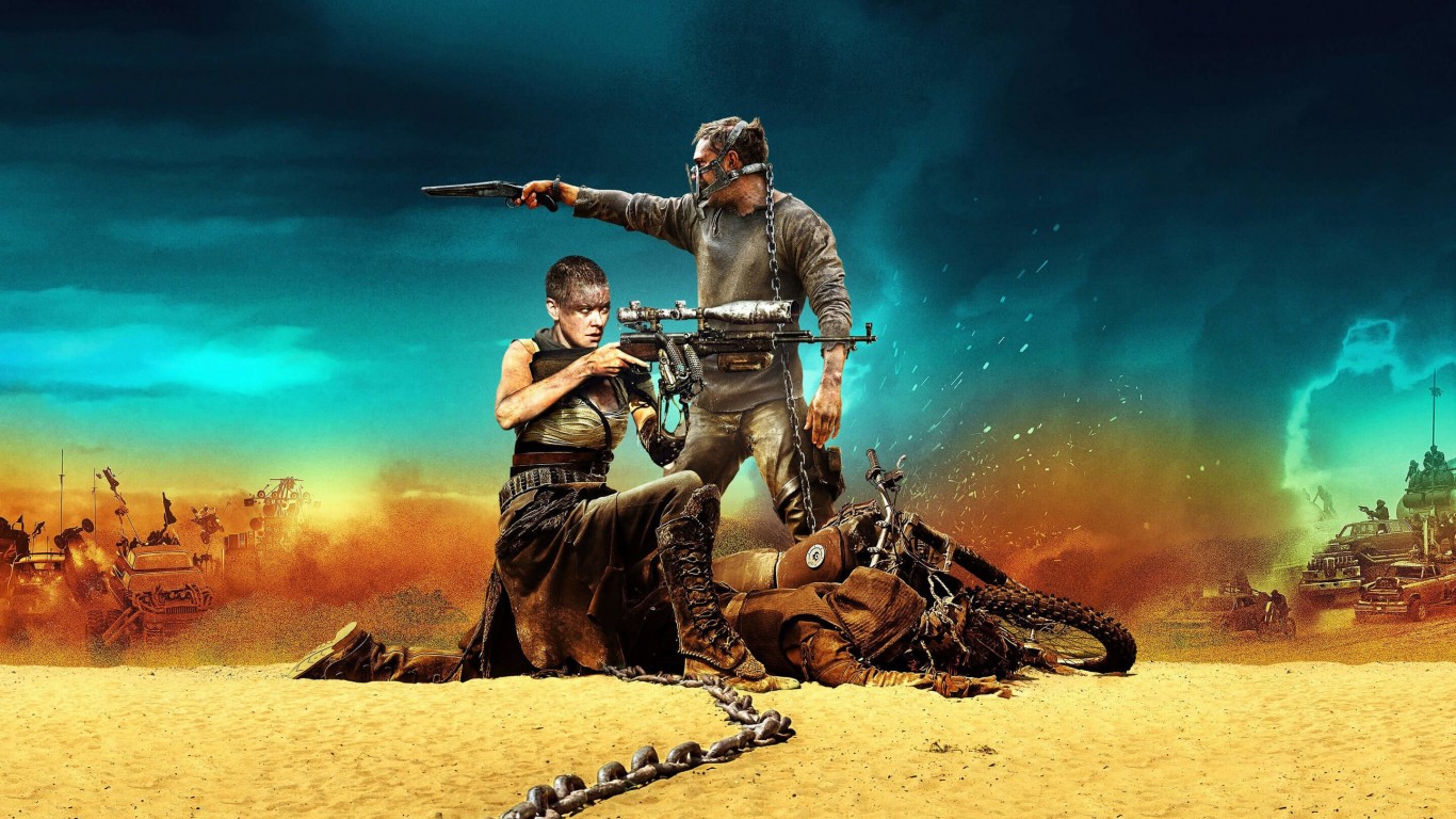 Mad Max: Fury Road Movie (2015) Wallpaper for Desktop 1366x768