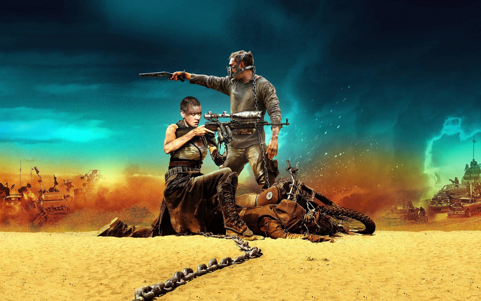 Mad Max: Fury Road Movie (2015) Wallpaper for Desktop 1680x1050