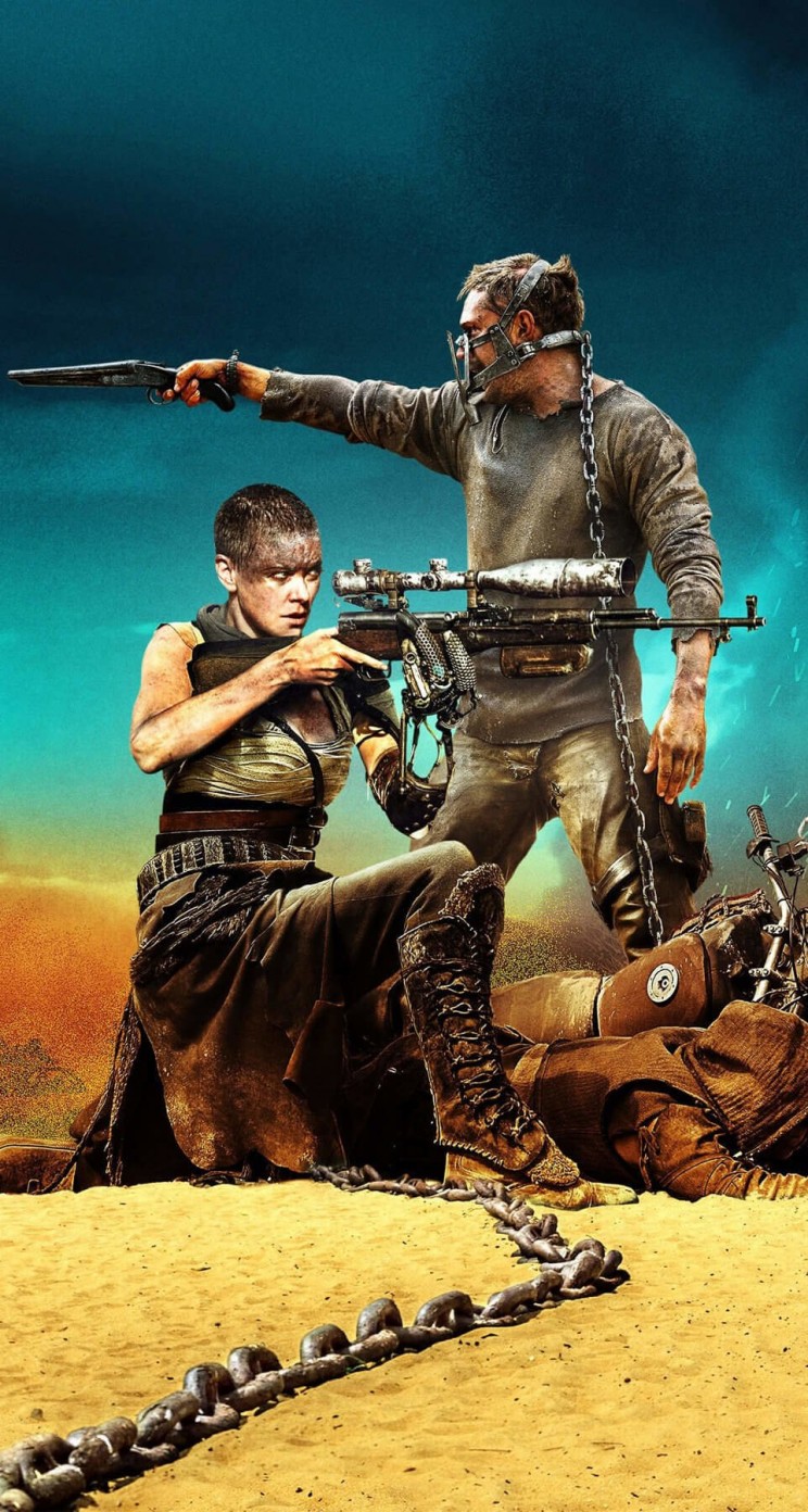 Mad Max: Fury Road Movie (2015) Wallpaper for Apple iPhone 5 / 5s