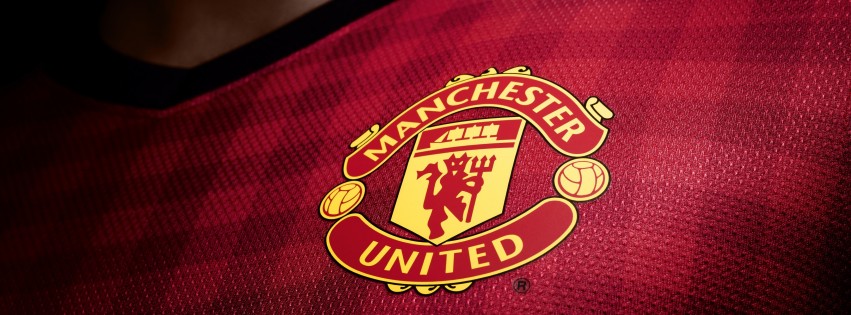 Manchester United Logo Shirt Wallpaper for Social Media Facebook Cover