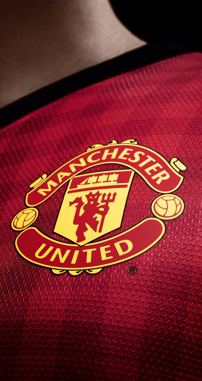 Manchester United Logo Shirt Wallpaper for Apple iPhone 6 / 6s
