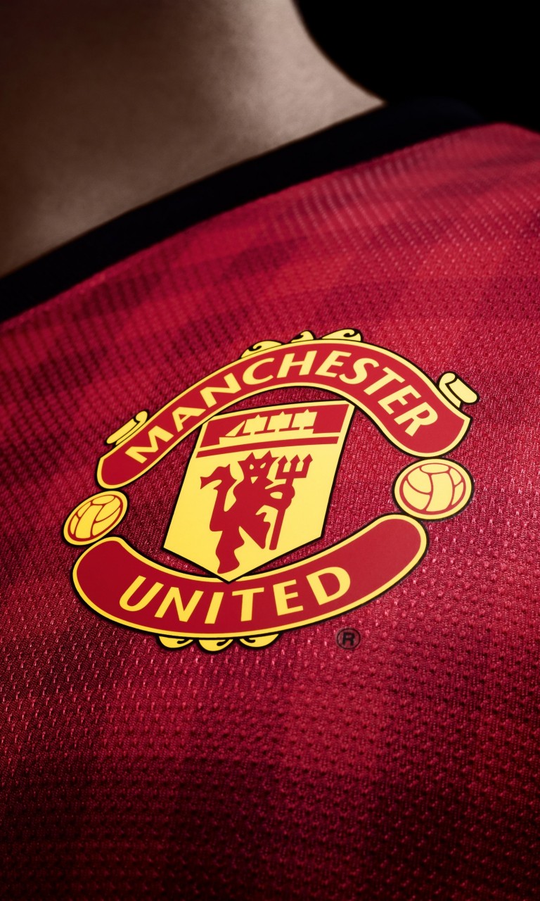 Manchester United Logo Shirt Wallpaper for LG Optimus G