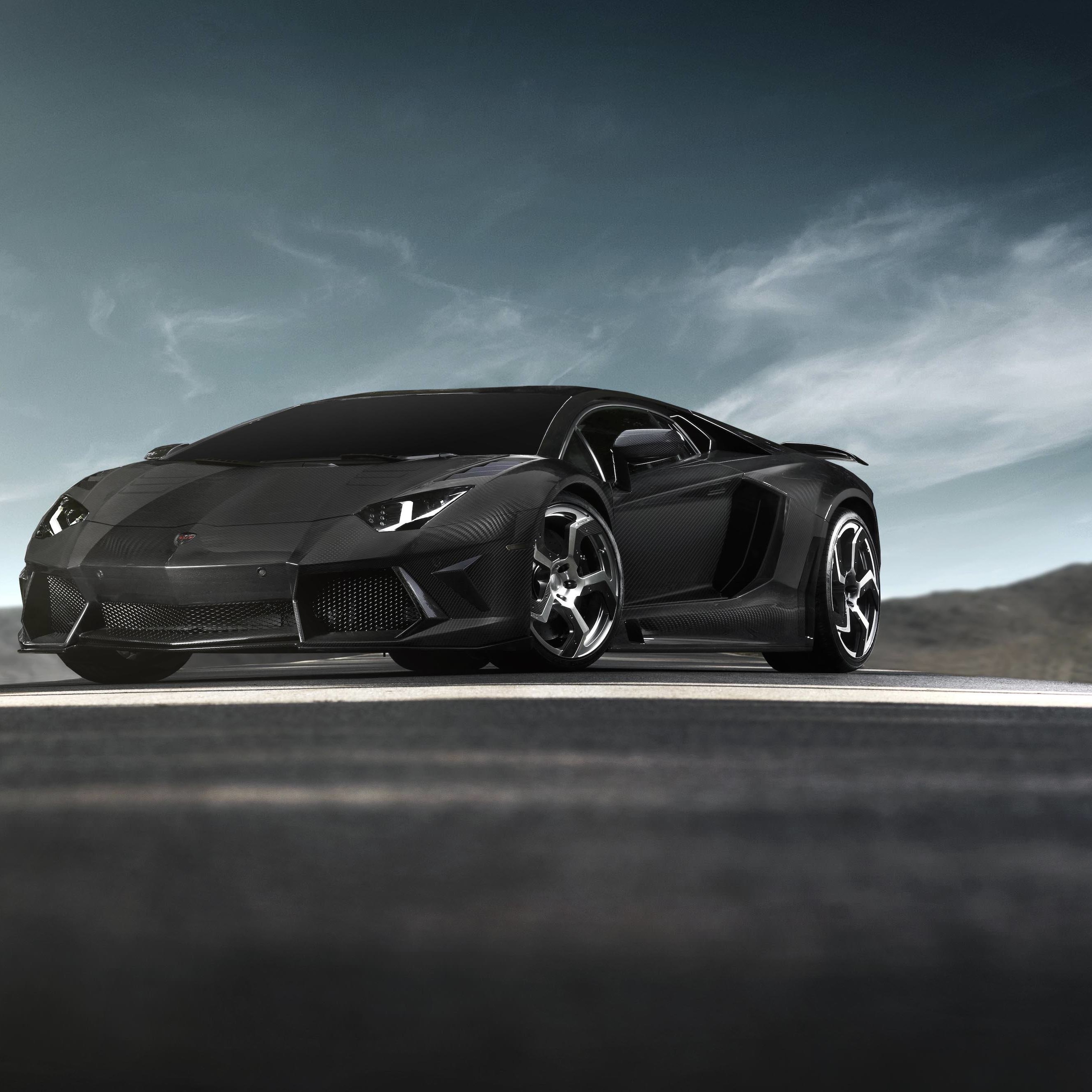 Mansory Carbonado Lamborghini Aventador LP700-4 Wallpaper for Apple iPhone 6 Plus