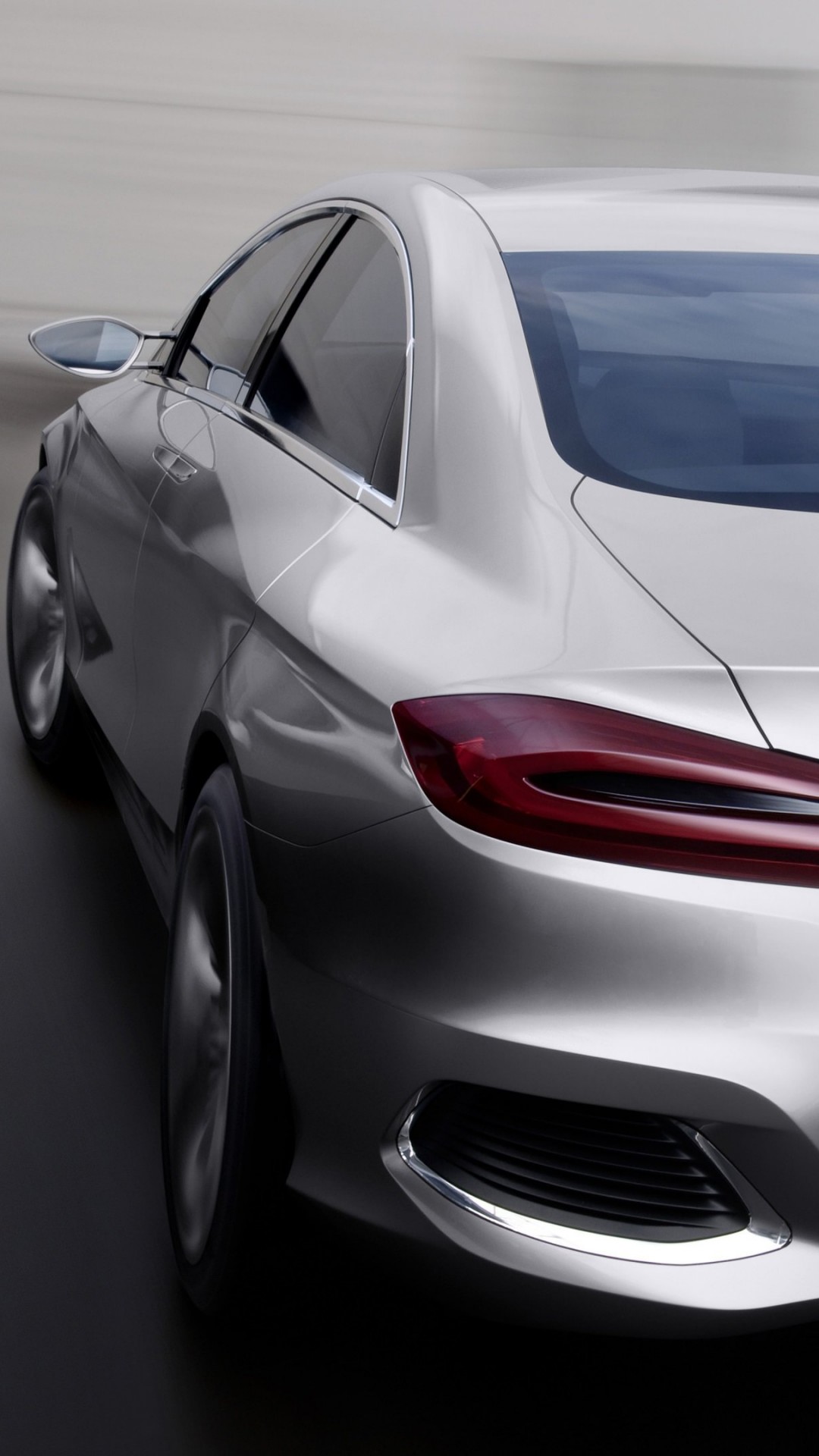 Mercedes Benz F800 Concept Rear View Wallpaper for SAMSUNG Galaxy Note 3
