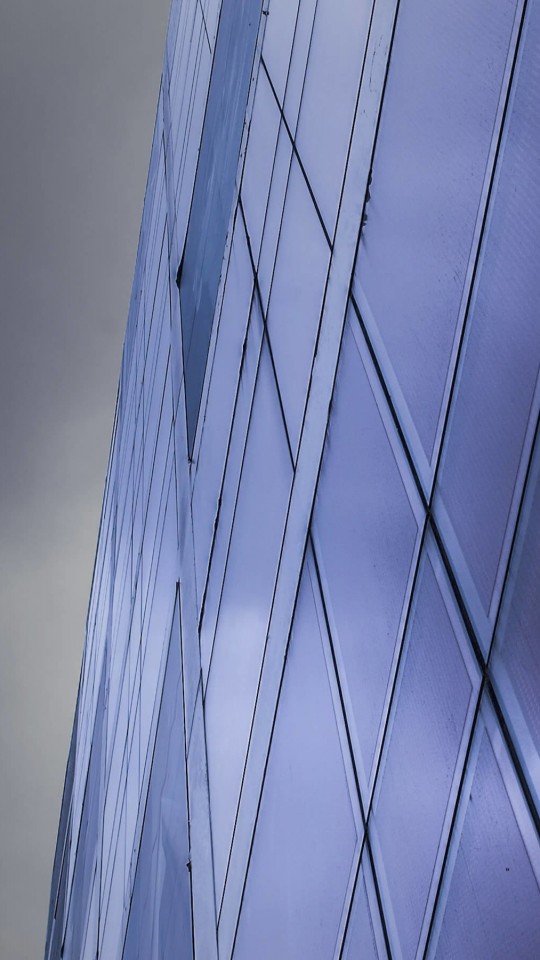 Modern Office Building Facade Wallpaper for SAMSUNG Galaxy S4 Mini