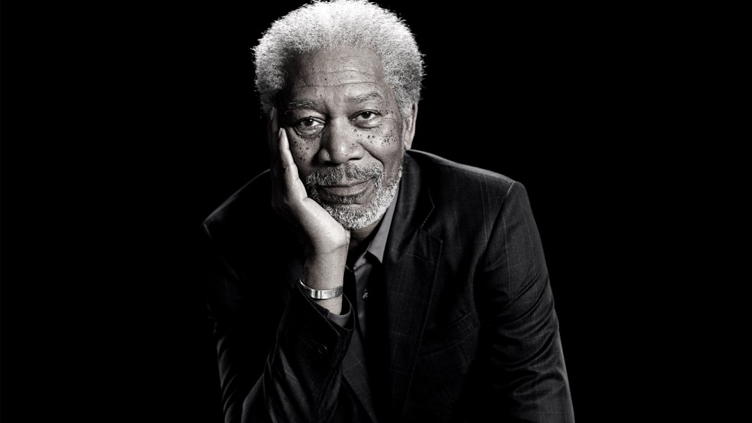 Morgan Freeman Portrait Wallpaper for Social Media Google Plus Cover