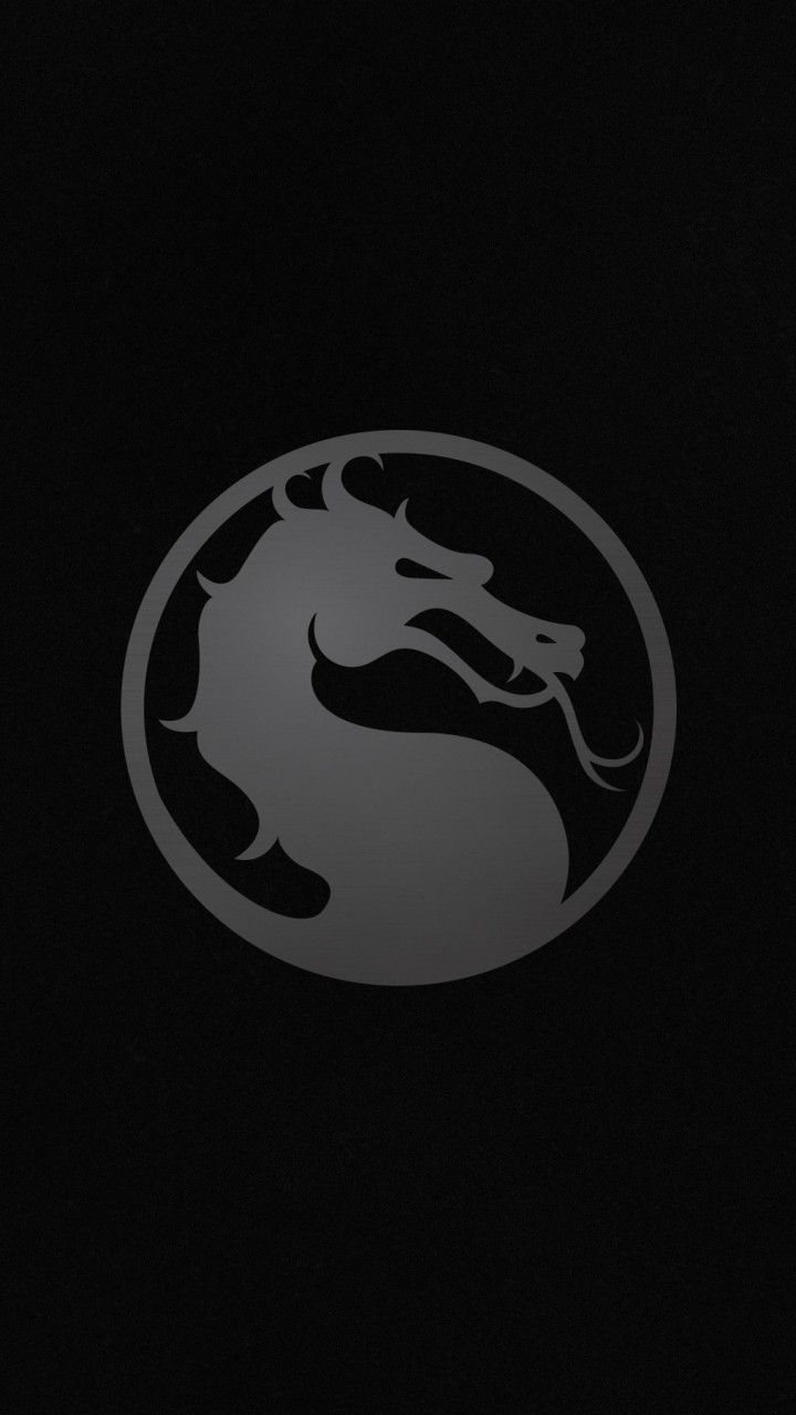 Mortal Kombat X Logo Wallpaper for Motorola Droid Razr HD