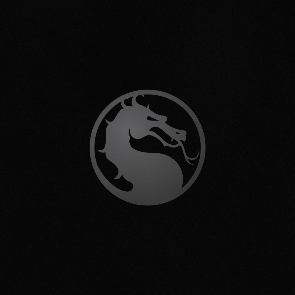 Mortal Kombat X Logo Wallpaper for Apple iPad 2