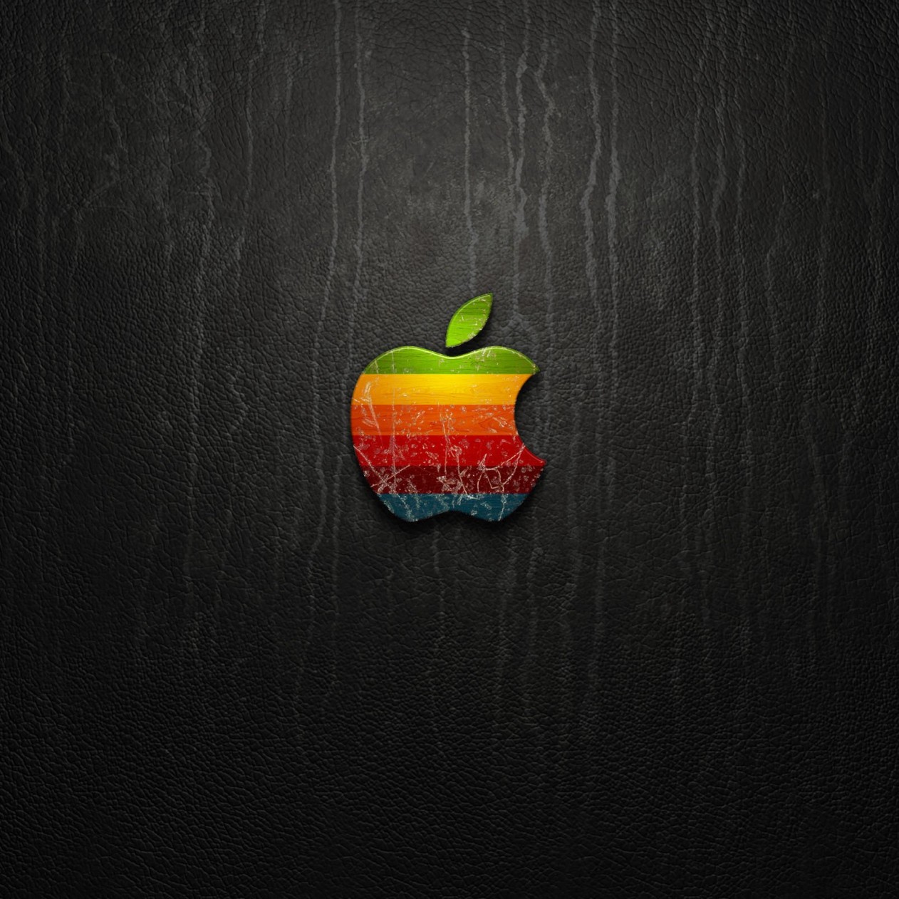 Multicolored Apple Logo Wallpaper for Apple iPad mini