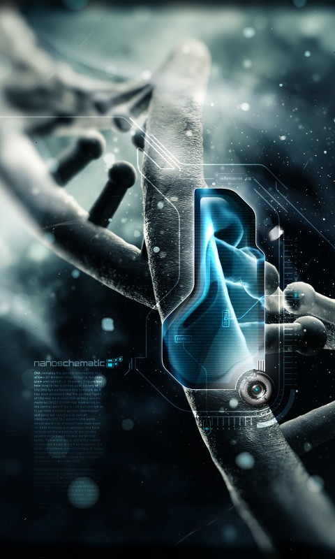 Nanotechnology Wallpaper for HTC Desire HD