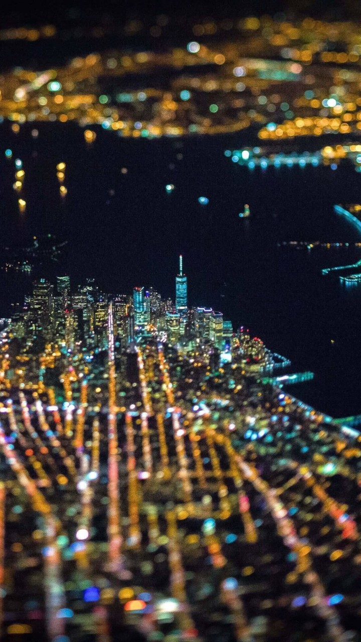 New York City From Above Wallpaper for SAMSUNG Galaxy Note 2