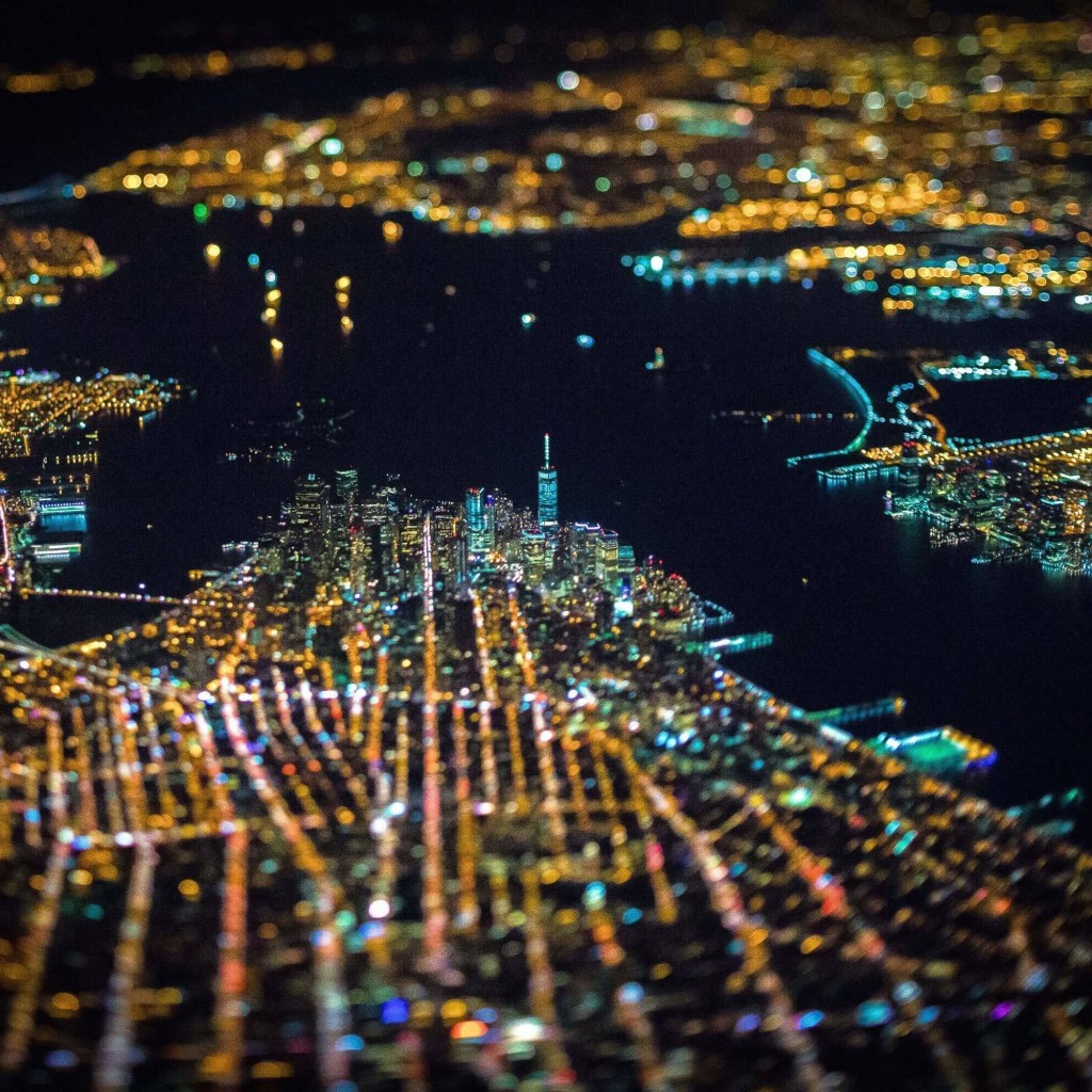 New York City From Above Wallpaper for Apple iPad 2