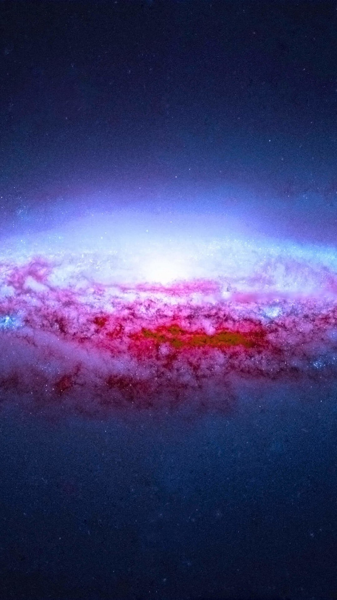 NGC 2683 Spiral Galaxy Wallpaper for SAMSUNG Galaxy S4