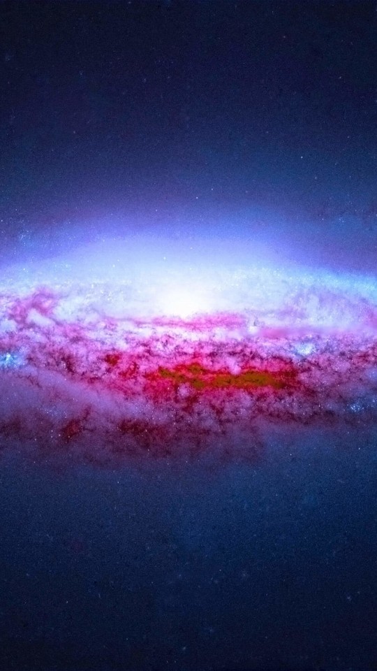NGC 2683 Spiral Galaxy Wallpaper for LG G2 mini