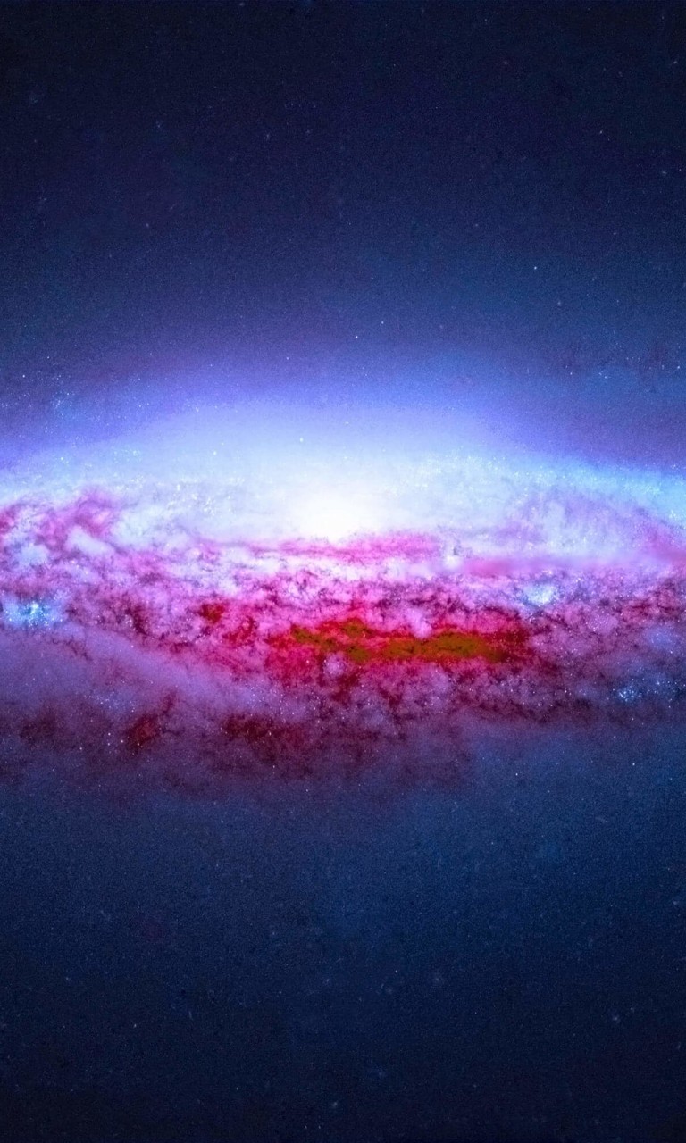 NGC 2683 Spiral Galaxy Wallpaper for LG Optimus G