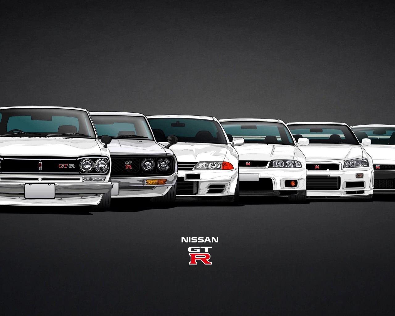 Nissan Skyline GT-R Evolution Wallpaper for Desktop 1280x1024
