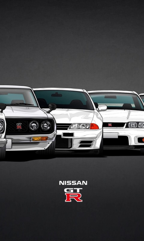 Nissan Skyline GT-R Evolution Wallpaper for SAMSUNG Galaxy S3 Mini