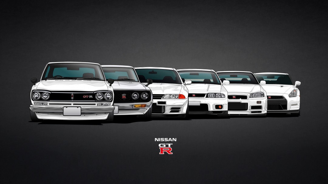 Nissan Skyline GT-R Evolution Wallpaper for Social Media Google Plus Cover