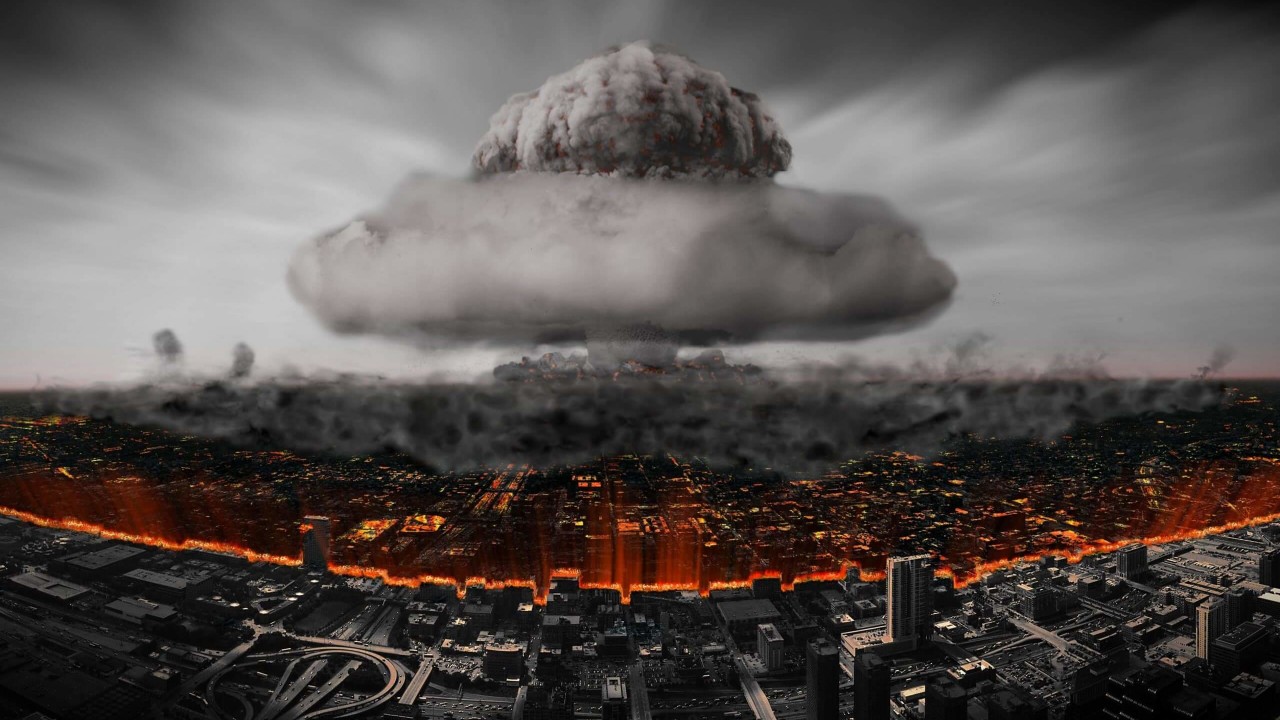 Nuclear Mushroom Cloud Wallpaper for Desktop 1280x720