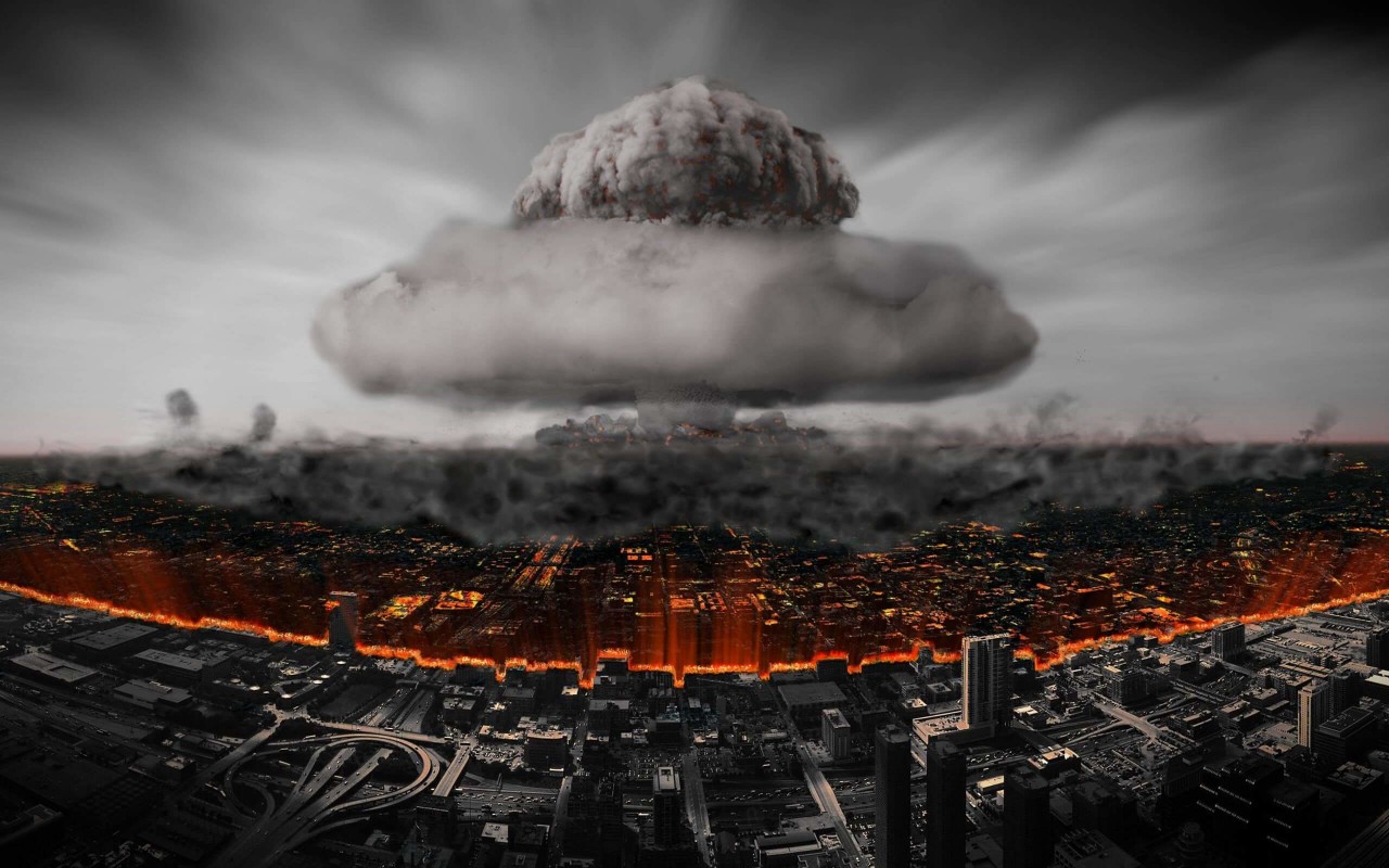 Nuclear Mushroom Cloud Wallpaper for Desktop 1280x800