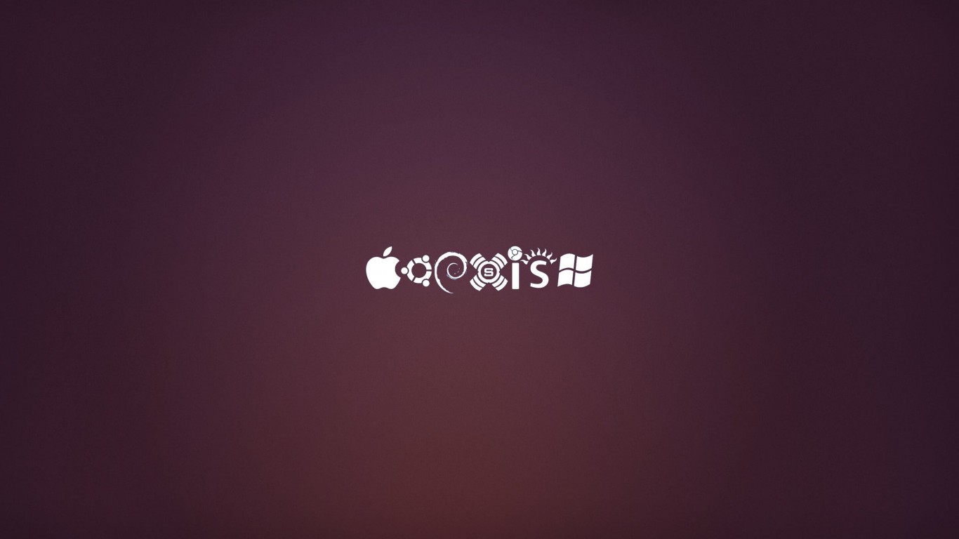 OS Coexist Wallpaper for Desktop 1366x768
