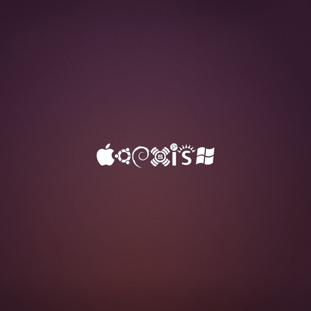 OS Coexist Wallpaper for Apple iPad mini